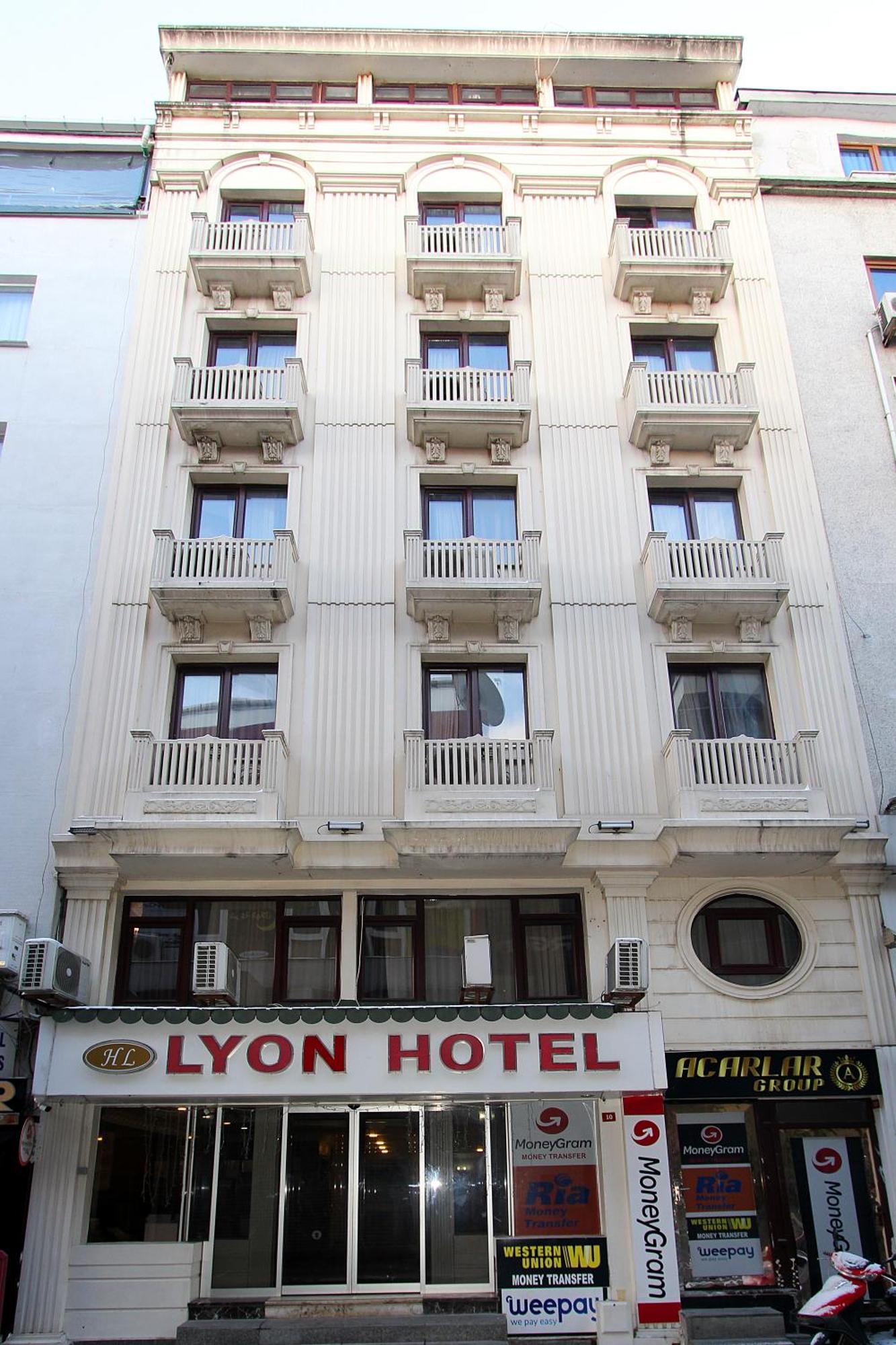 Lyon Hotel Истанбул Екстериор снимка